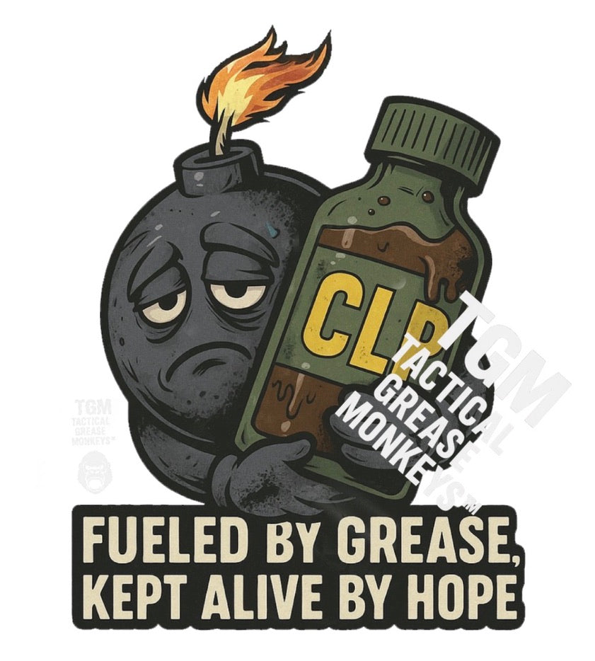 TGM Grease & Hope Bomb Sticker