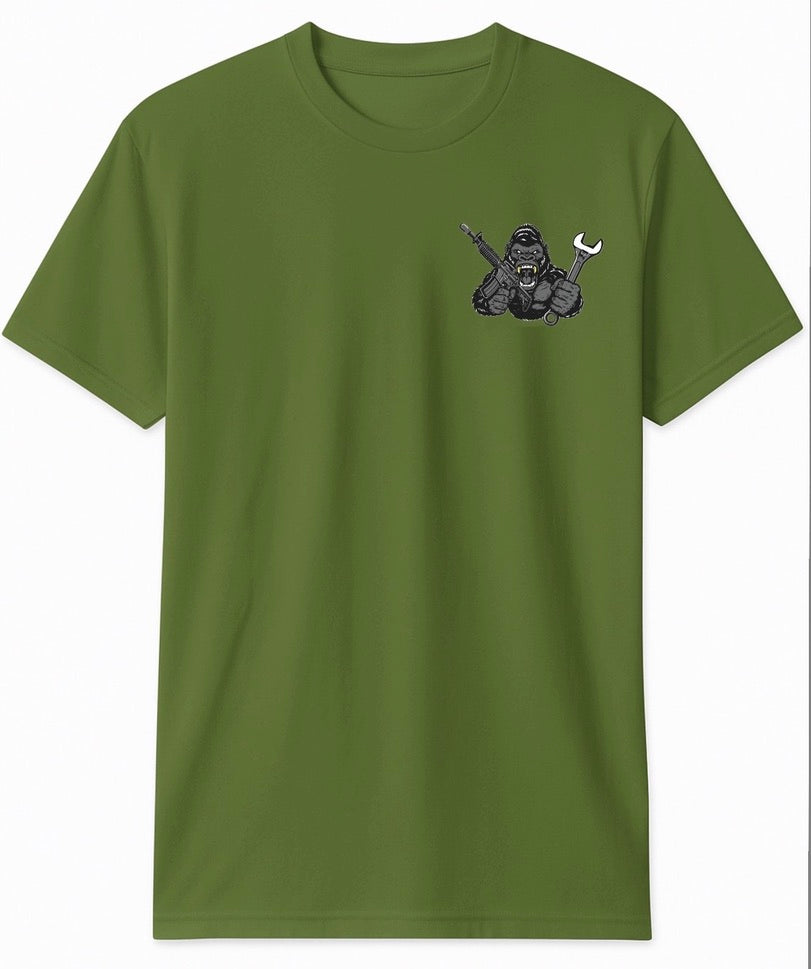 TGM™ Ordnance Corps Flame Skull Tee – Gritty Motor-Pool Edition