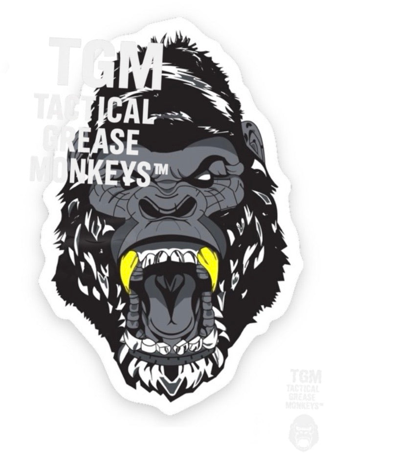 MWR Angry Gorilla – TGM Mascot Sticker